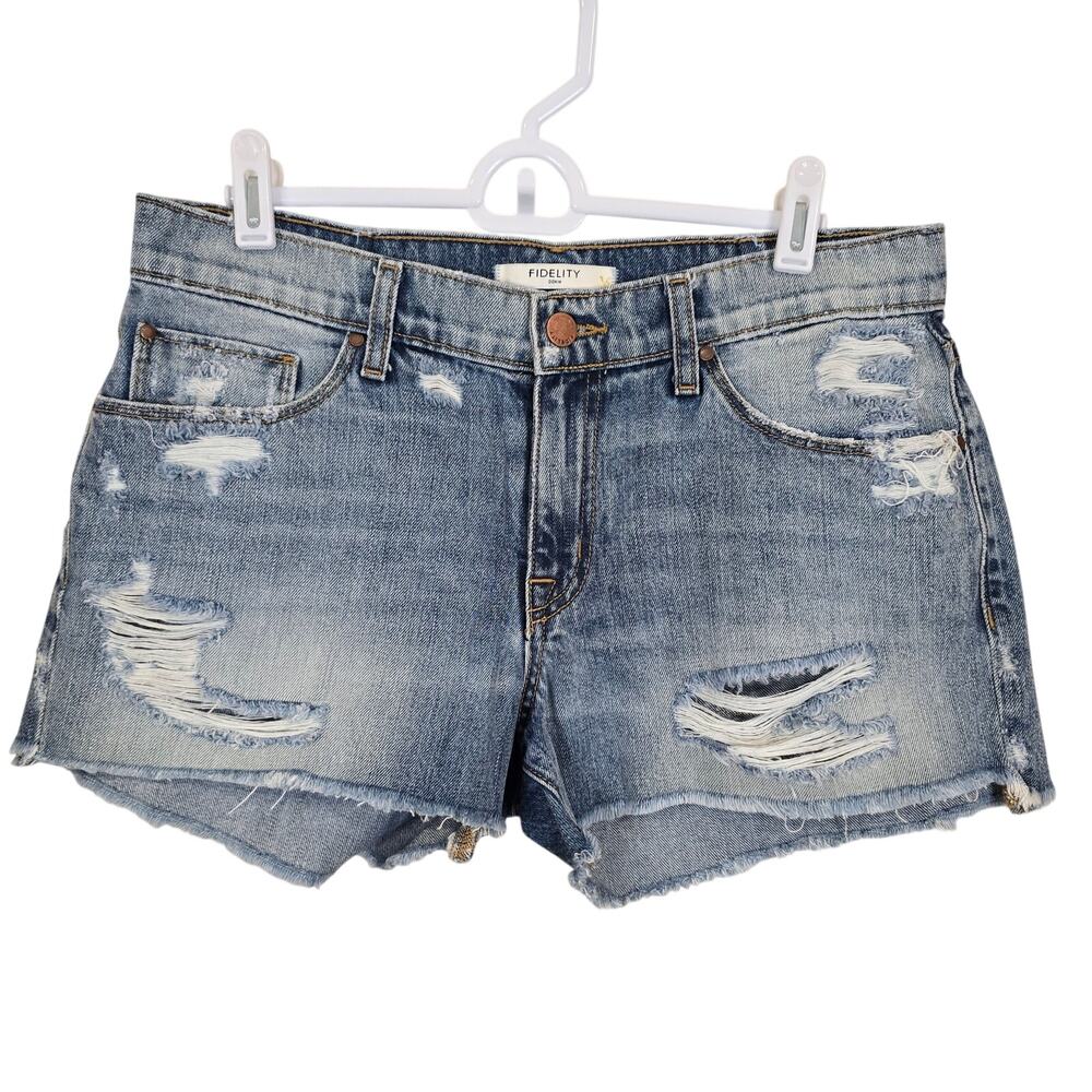 Women's Fidelity Denim Rocco Short Sandy Jean Shorts | Size 30